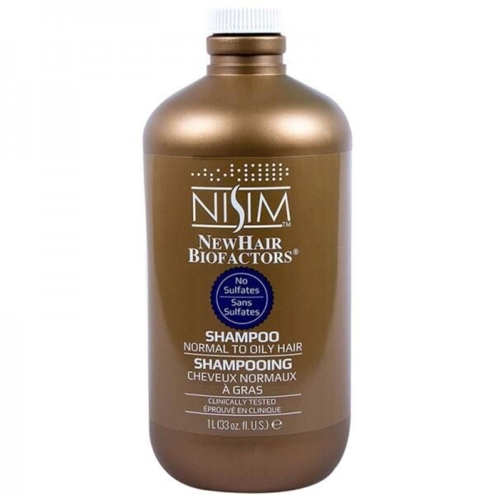 Nisim Shampoo for Normal to Oily Hair 33 oz Liter New